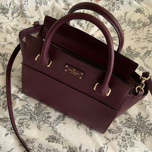 Kate Spade Small Lana in Eggplant